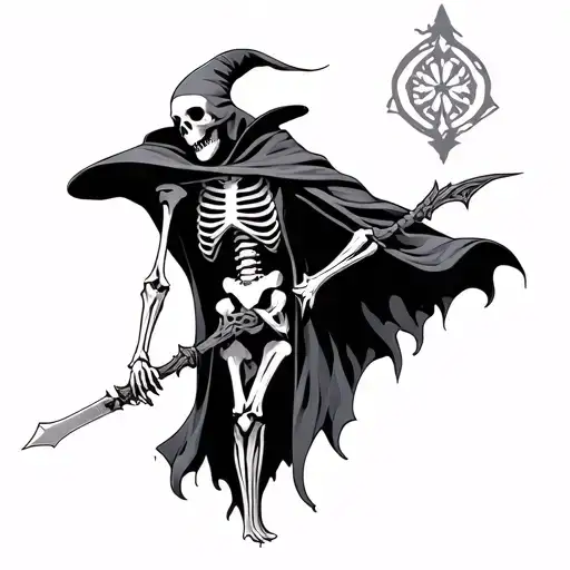 Skeleton Mage Rpg