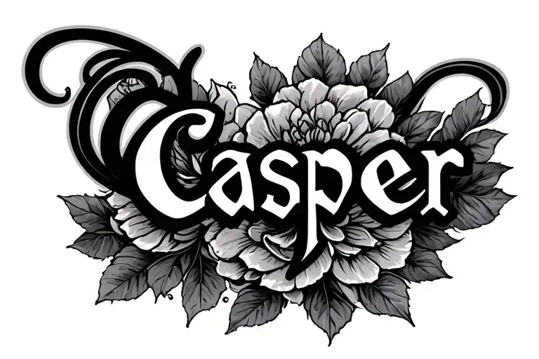 The Name Casper Womens Forearm With Background