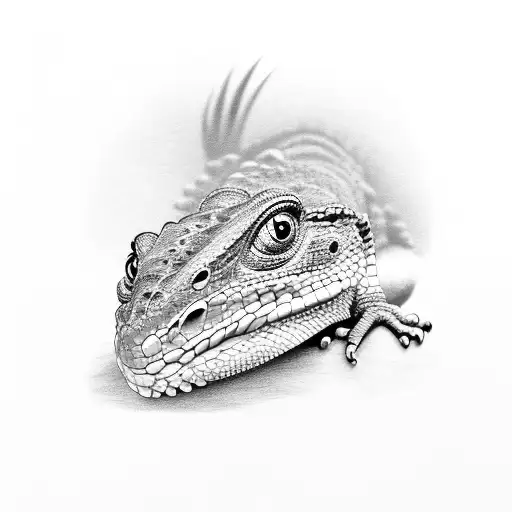 Lizard And Ring