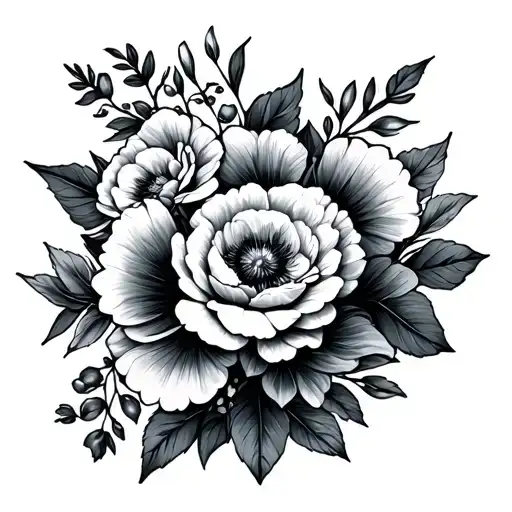 Birth Month Flower Bouquet