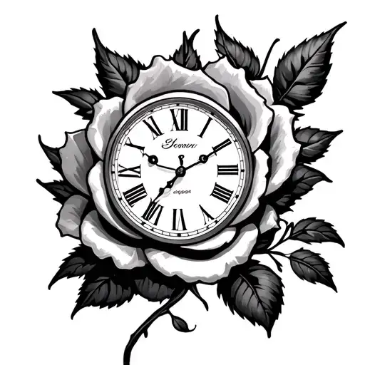 Rose Clock