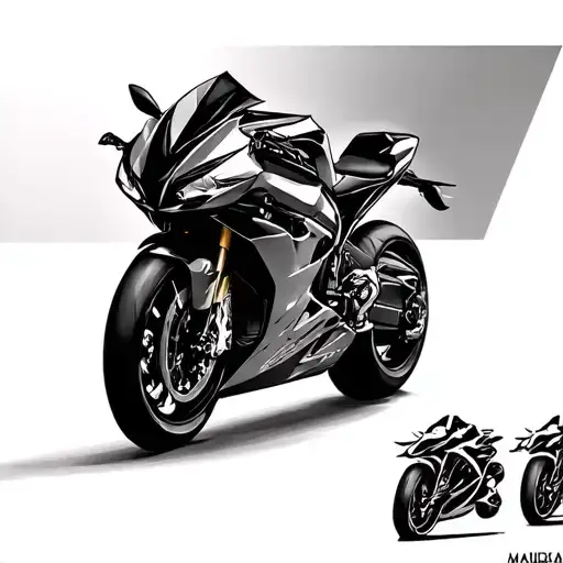 Majin Vegeta On Ducati Panigale