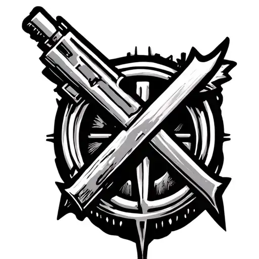 Anti-militarism And Liberal Anarchy Symbol