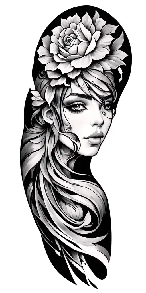 Big Tatto But No Much Ink That Is Easy To Make In Sort Time For My Arms