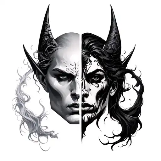 Night And Day Good And Evil