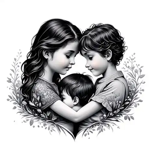 Represent Love Between Parents And Children