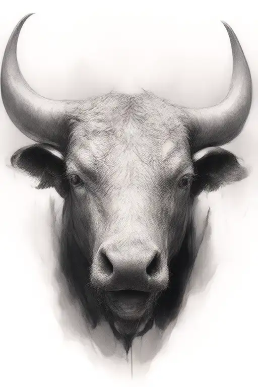 Bull Head Human Body