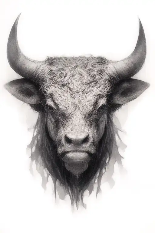 Bull Head With Human Body