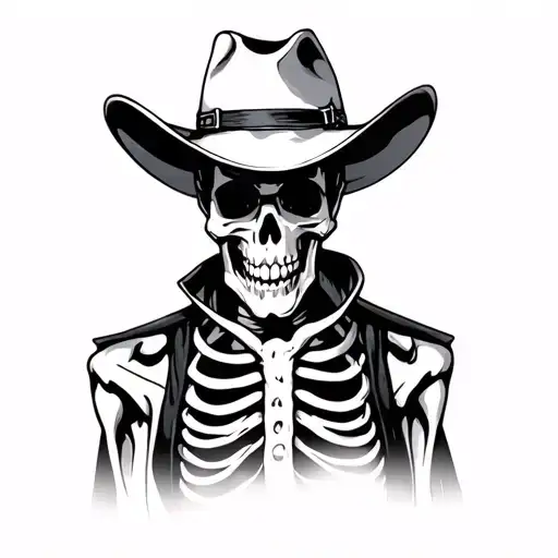 Skeleton Cowboy