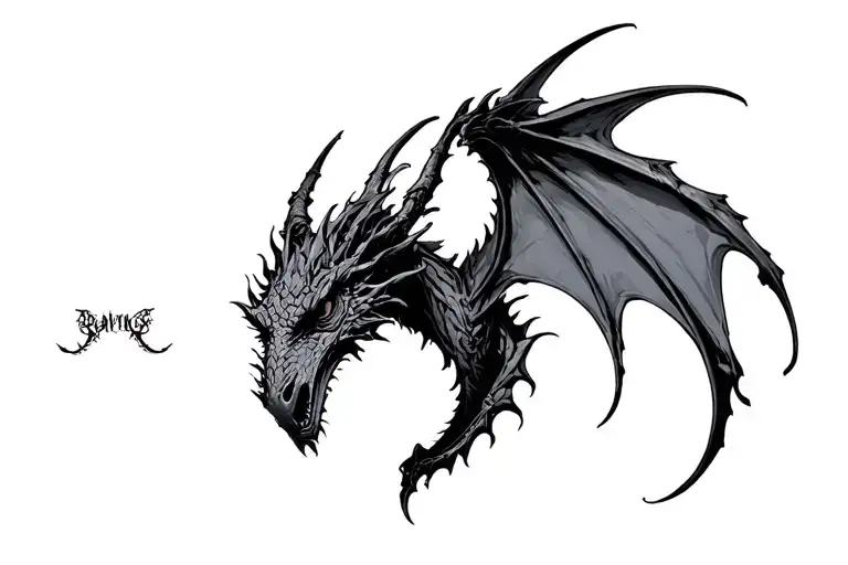 Gothic Thestral Design