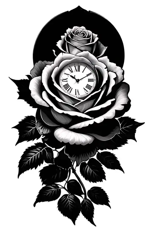 Rose Clock