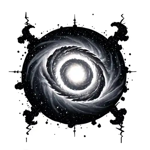 Atheist Atomic Spiral Galaxy