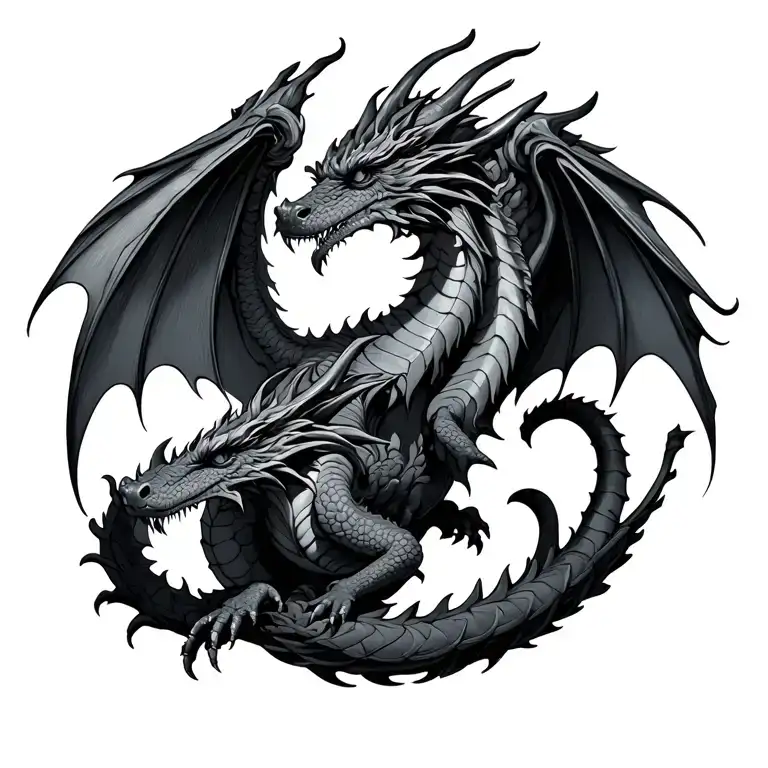 Dragon Law Folded Wing
