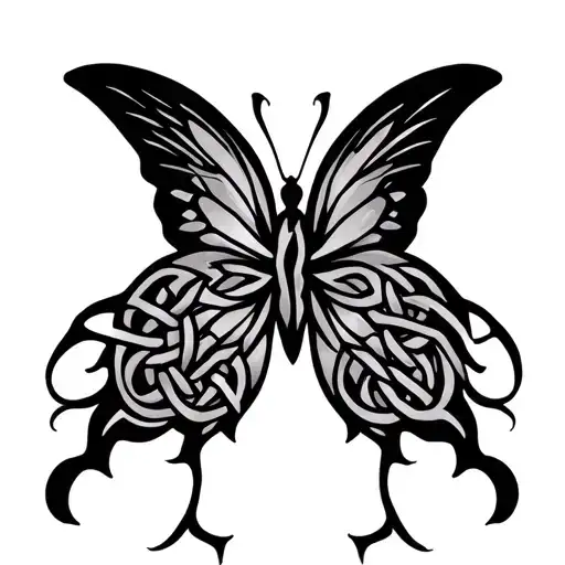 Celtic Knot Butterfly