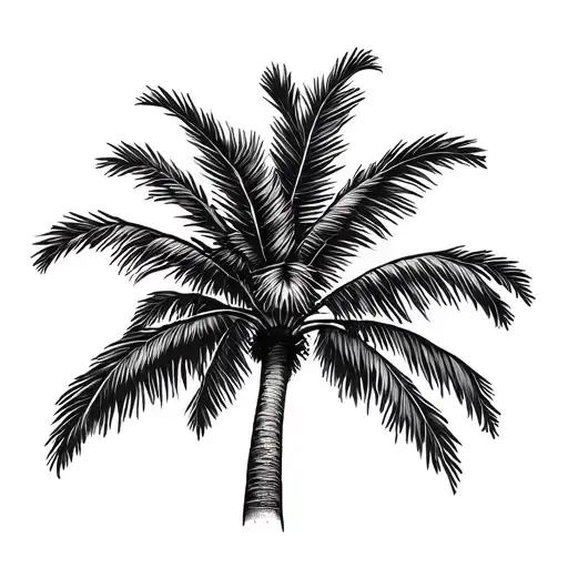 Palm Tree Tenerife Islands