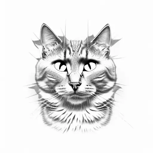 Feli The Cat Greek Statue