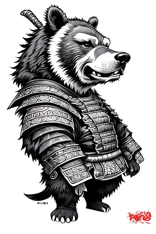Samurai Bear