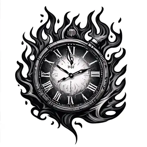 Time Is The Fire Into Which We Burn