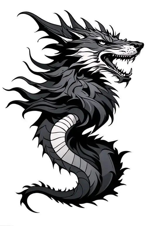 Dragon Wolf Wein