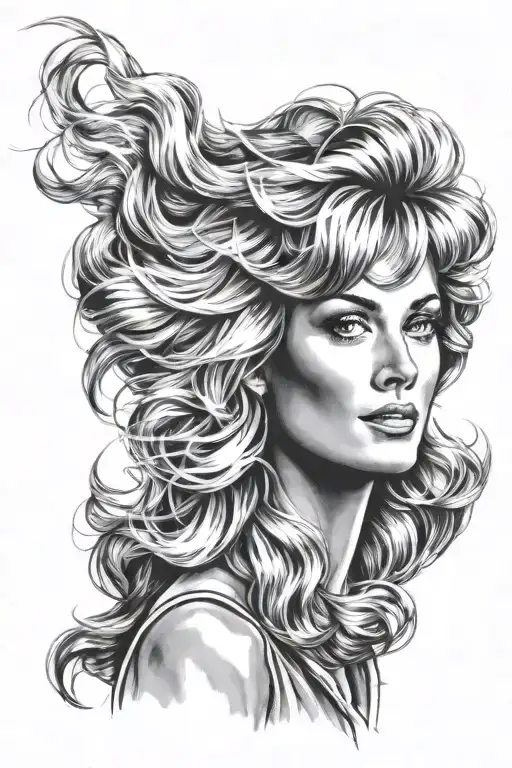 Pretty Farrah Fawcett Flowing