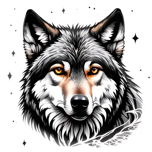 Wolf Nature Universe