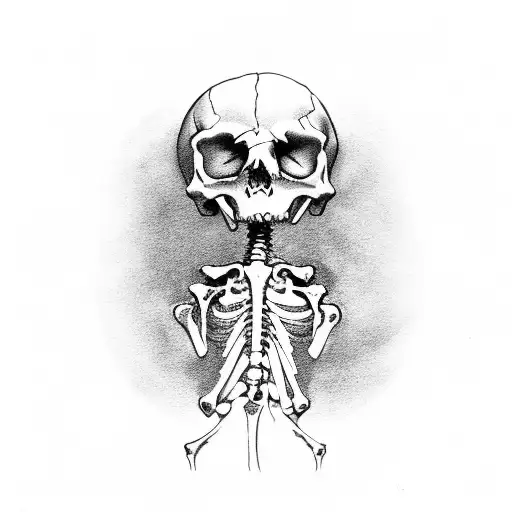 Skeleton Exiting Coffin