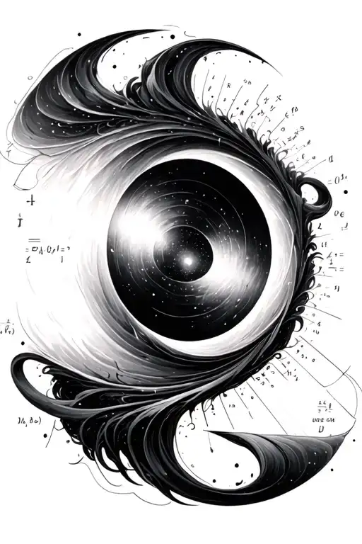 Black Hole And Formulas For Physics Equation Merging