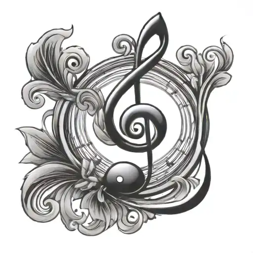C&j Music Note