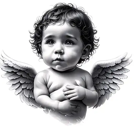 Baby Boy Angel Wings