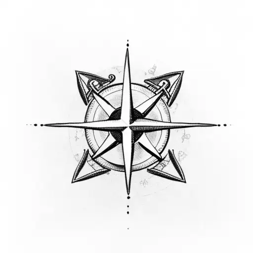 Camera With Sea Anchor And Compass