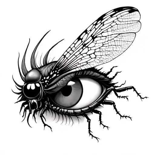 Oracle Matter Dragonfly Creepy Eye Integrated