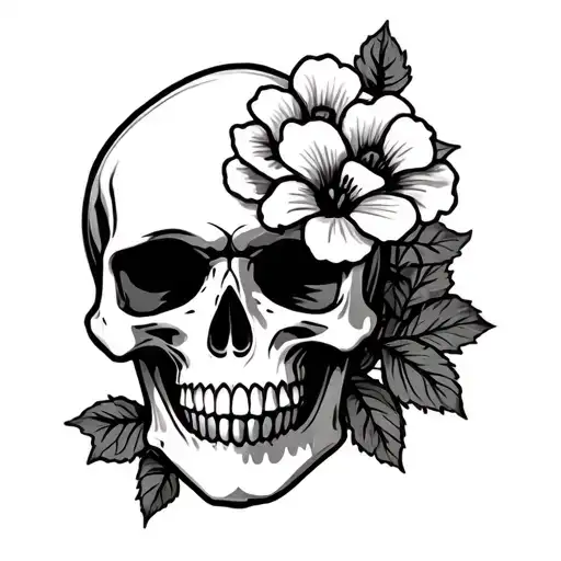 Skull Petunia Lybra Symbol