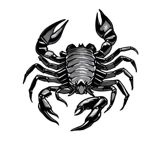 Scorpion With A Message Hidden Within