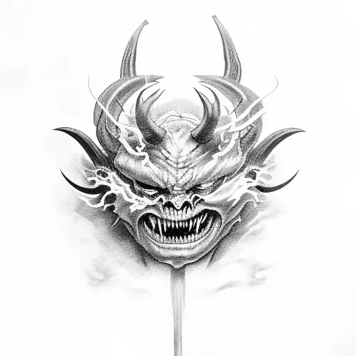 Demon Around A Scripture