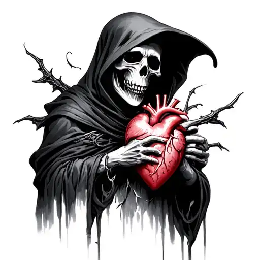 Grim Reaper Stopped From Taking My Heart
