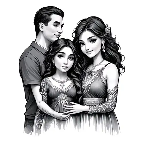 Mom Dad God Bro Friends Family