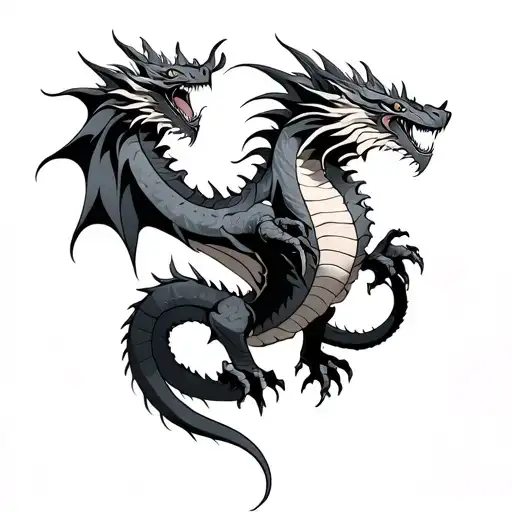 Dragon With Seven Heads