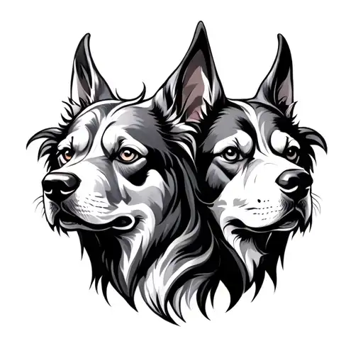 Cerberus Three Headed Dog