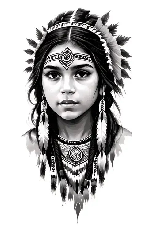 Kaia Native American Daughter