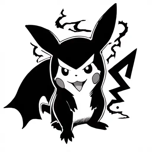 Vampire Ghost Pikachu Pokemon