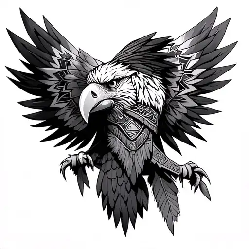 Aztec Eagle Warrior