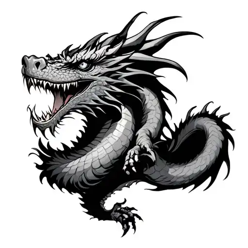 Dragon Eating It's Self