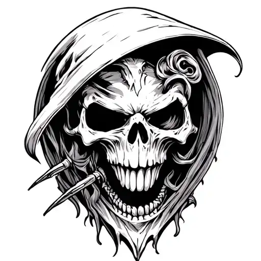 Reaper Of Death On A Molar