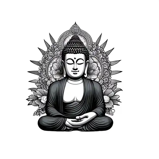 Buddha And Name Of Marcelo