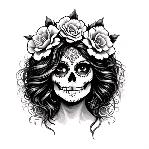 The Catrina Mexican Woman