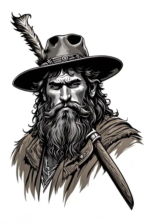 Mountain Man Trapper