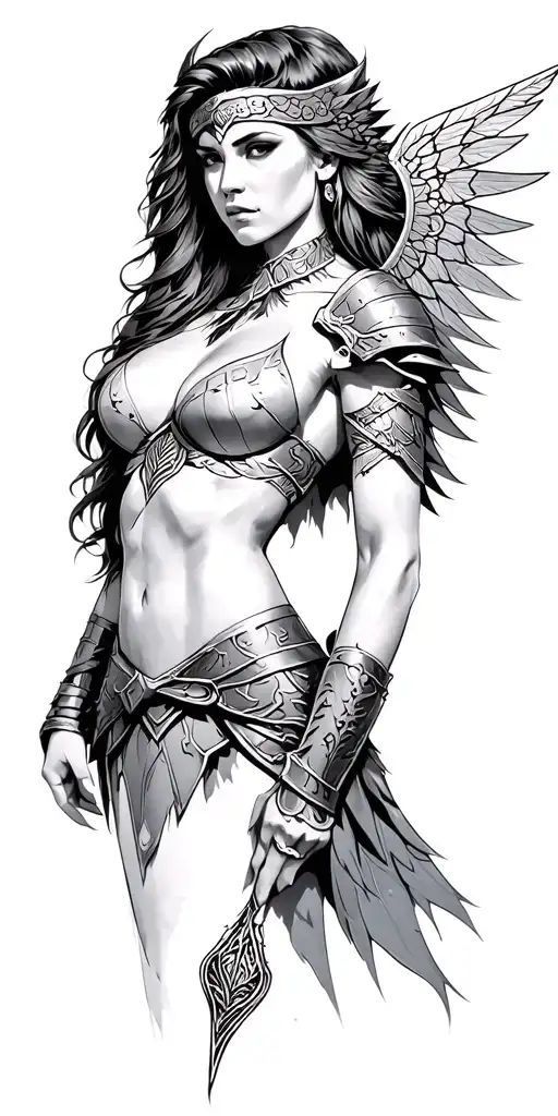 Valkyrie Warrior Woman