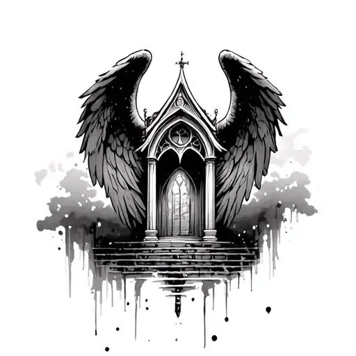 Angel Drain Gothic Temple