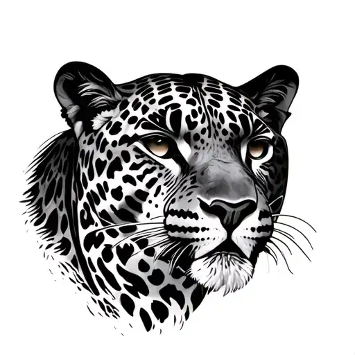 Black And Grey Jaguar