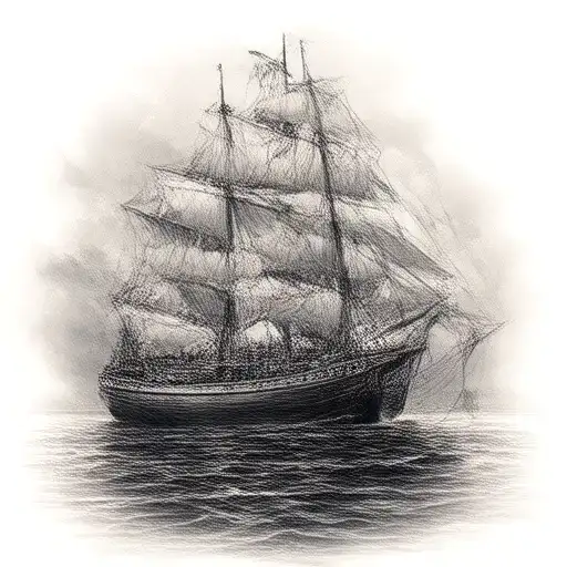 Spanish Boat With Filipino Tribal